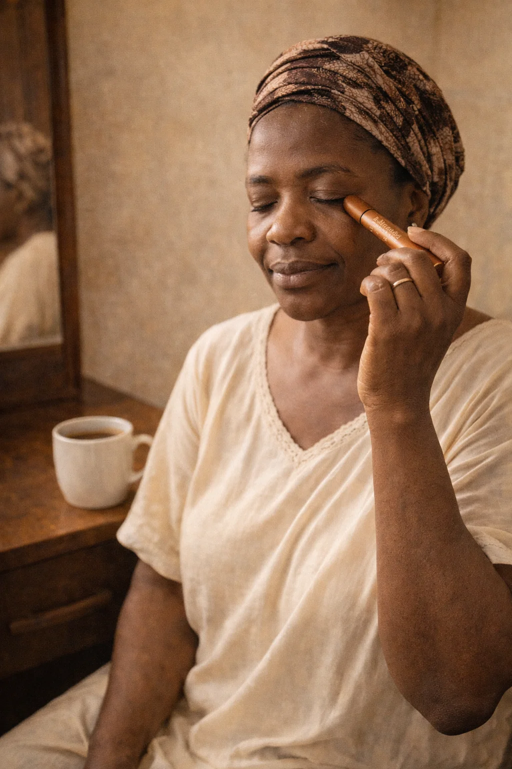 Vision Enhance Roller in use